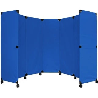 Versare Polyester Partition, 10' Wide - Blue