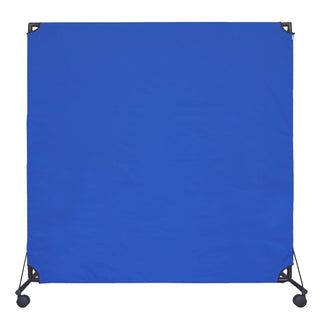 Versare 1722005 Polyester Partition, 6' Wide, Gray - Default Title