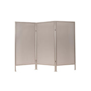 Versare Fabric Outdoor Partition, 6' Wide, Beige - 6'