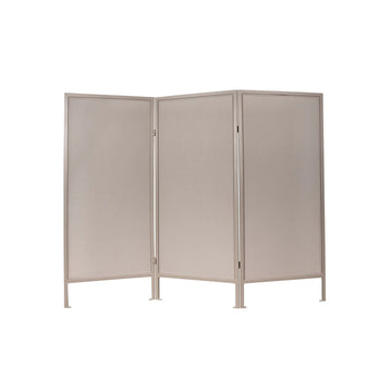 Versare Fabric Outdoor Partition, 6' Wide, Beige - 6'
