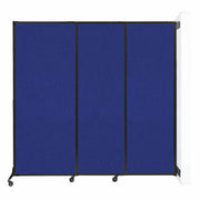 Versare Fabric Room Divider, 7' Wide - Royal Blue