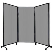 Versare Polycarbonate Room Divider - Gray