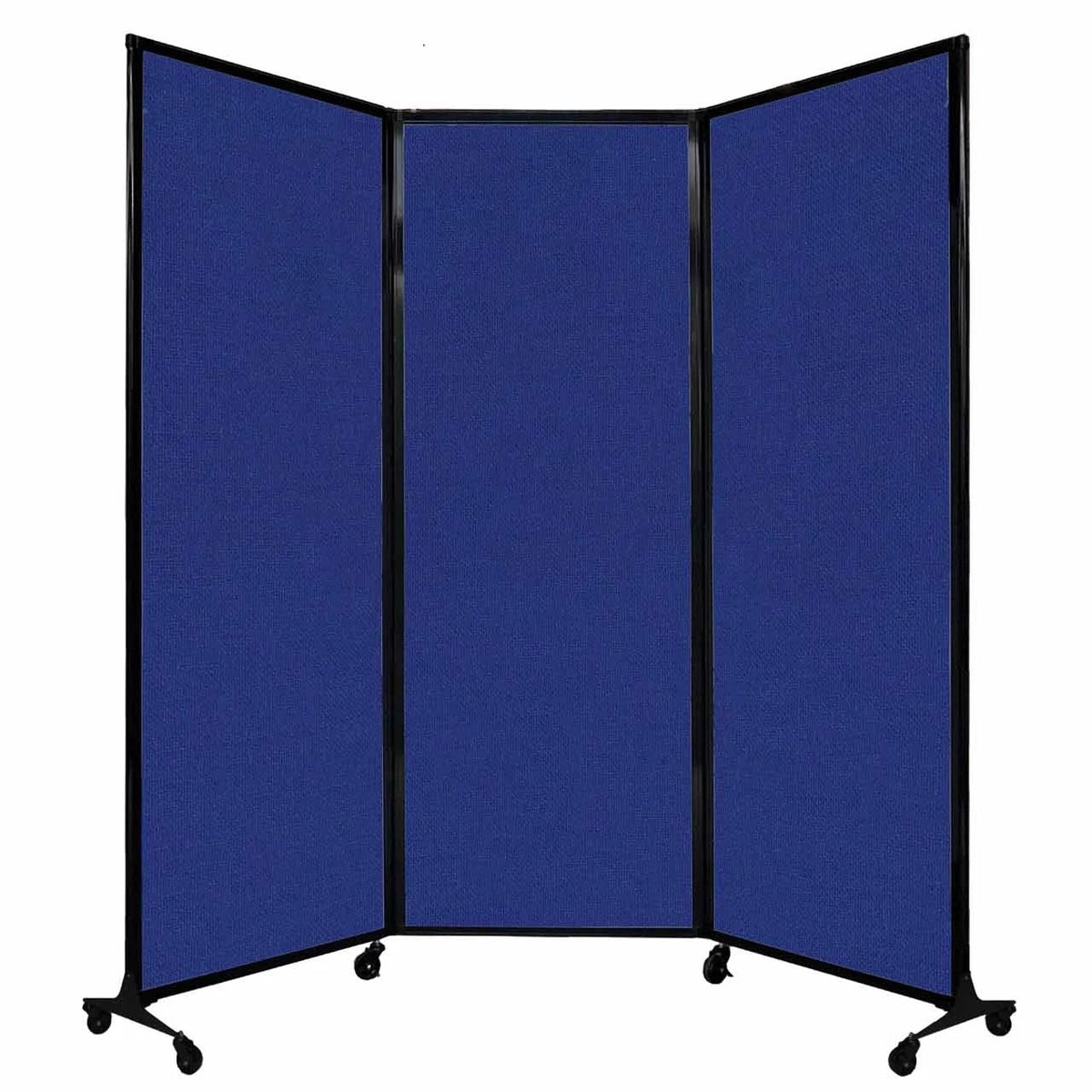 Versare Fabric Room Divider, 8 5/16' Wide - Royal Blue