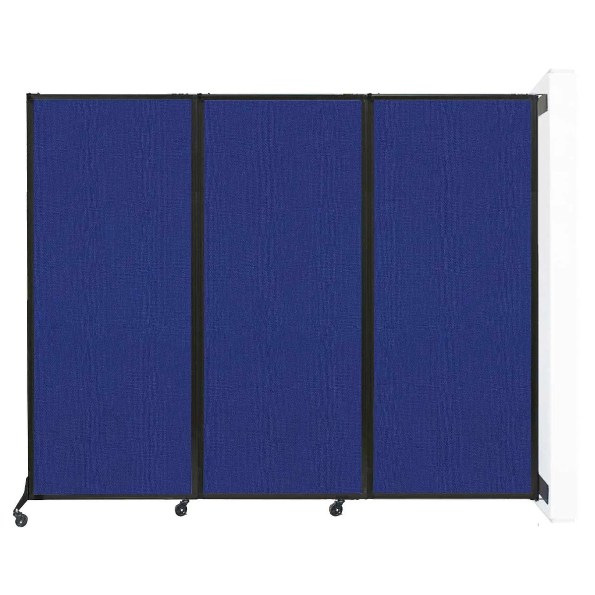 Versare Fabric Room Divider, 8 5/16' Wide - Royal Blue