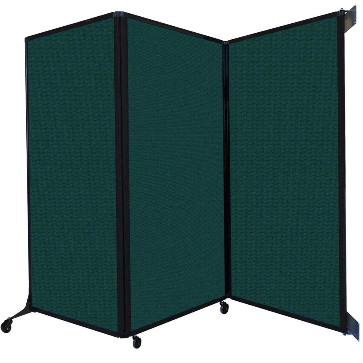 Versare Fabric Room Divider, 8 5/16' Wide - Black