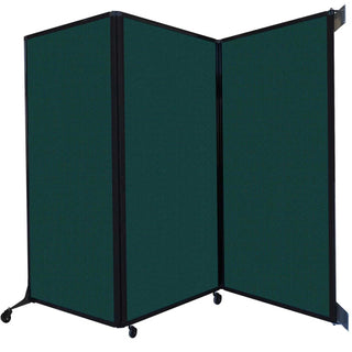Versare Fabric Room Divider, 8 5/16' Wide - Black
