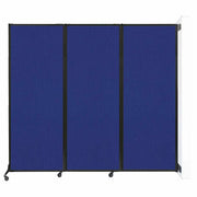 Versare Fabric Room Divider, 8 5/16' Wide - Royal Blue