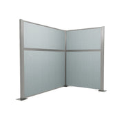 Versare Fabric Cubicle, 6' Wide - Powder Blue