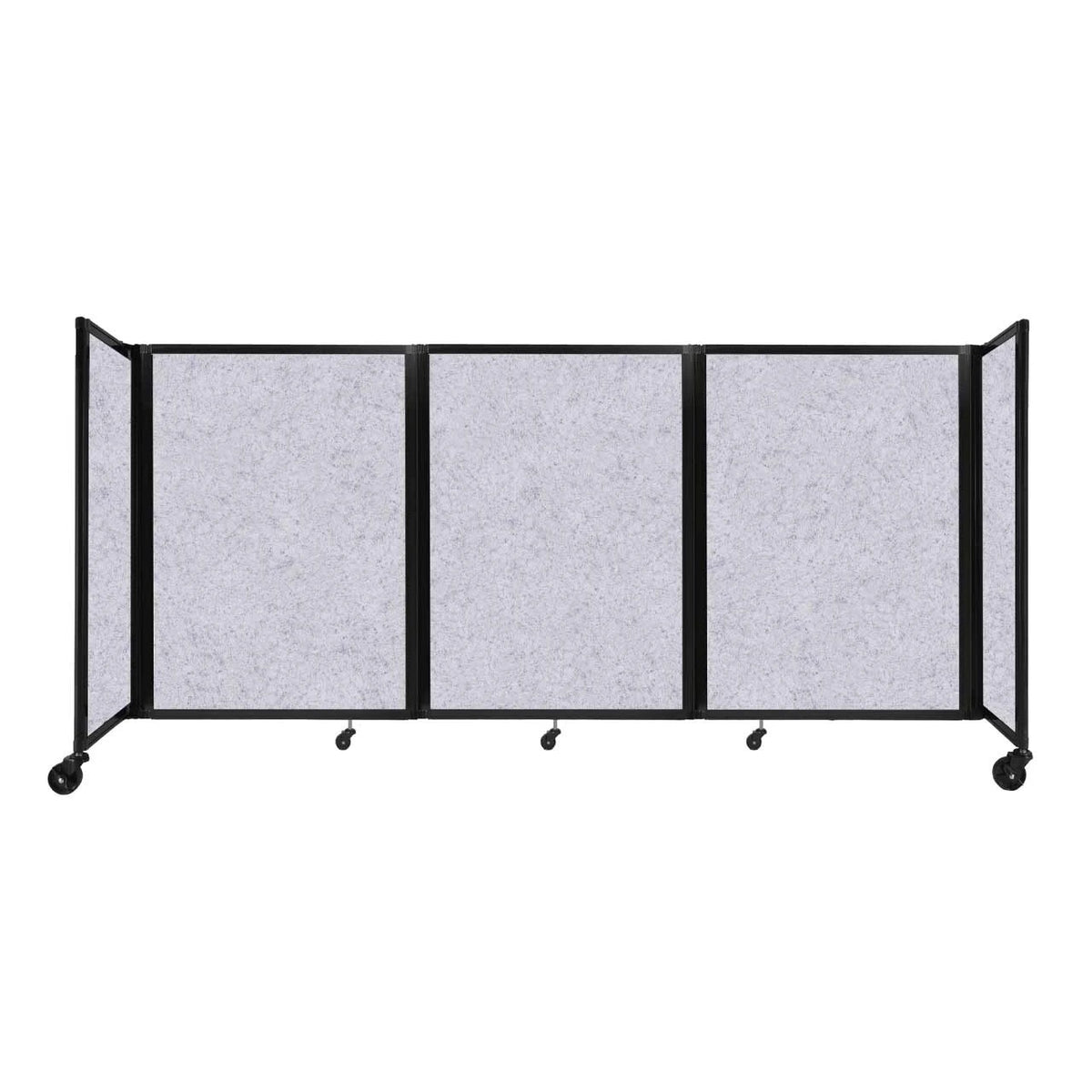Versare Fabric Room Divider, Gray - 19 1/2' x 48"