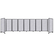 Versare Fabric Room Divider, Gray - 25' x 72"