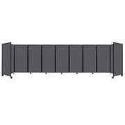 Versare Fabric Room Divider, Gray - 25' x 82"