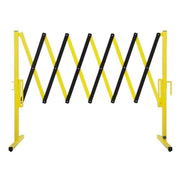 Versare Steel Safety Gate, 11' Long, Yellow - 2050401