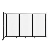 Versare Polycarbonate Room Divider, Clear - 8 1/2' x 60"
