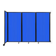 Versare Polycarbonate Room Divider, Clear - 8 1/2' x 72"