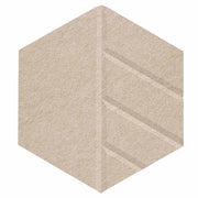 Versare Polyester Skyway Hexagon, 10 3/8" x 12" - photo 2