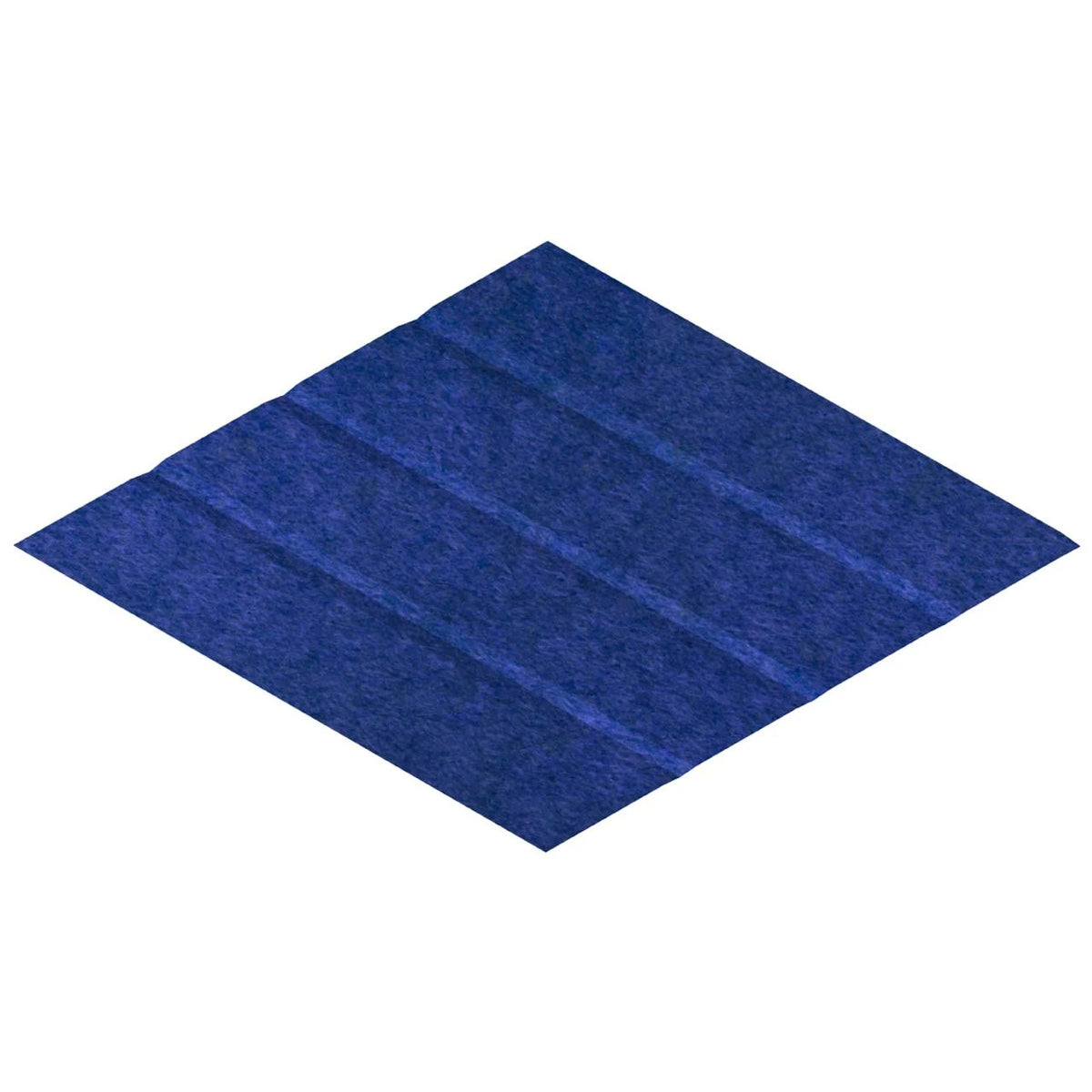 Versare Polyester Acoustic Rhomboid, 12" x 20 13/16" - Blue