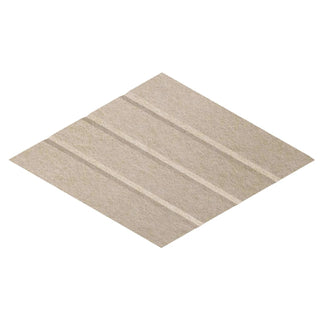 Versare Polyester Acoustic Rhomboid, 12" x 20 13/16" - Beige