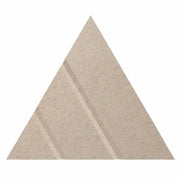 Versare Polyester Acoustic Triangle, 10 3/8" x 12" - Beige