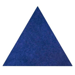 Versare Polyester Acoustic Triangle, 10 3/8" x 12" - Blue