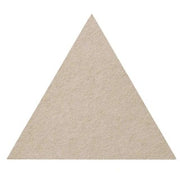 Versare Polyester Acoustic Triangle, 10 3/8" x 12" - Beige