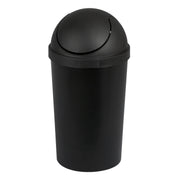 Sterilite Corporation Plastic Wastebasket, 3 gal., 6/Case - Black