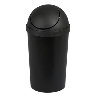 Sterilite Corporation Plastic Wastebasket, 3 gal., 6/Case - Black