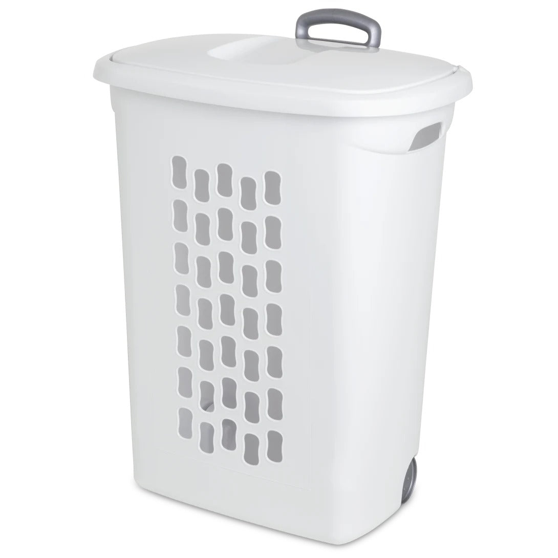 Sterilite Corporation Ultra Hamper, White, 3/Case - 21"