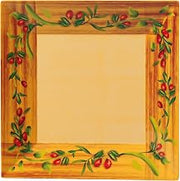 Yanco OL-114 Olive 14" Square Plate