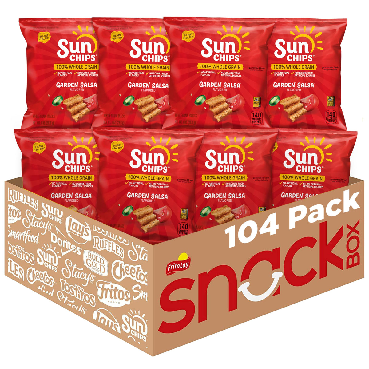 Sunchips Garden Salsa / 104 Count (Pack of 1) / 1 Chips & Crisps