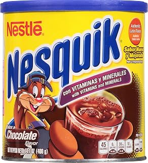 Nesquik Powder Chocolate Milk Mix, 14.1 oz Canister