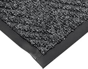 Notrax T40 Chevron Heavier Weight Carpet Mat, for Wet and Dry Areas, 3' Width x 5' Length x 5/16" Thickness, Charcoal