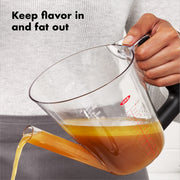 OXO Fat Separator Pitcher, 4 Cup Capacity, Clear