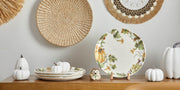 Bico Woodland Critters Dinner Plates, 11 Inch Ceramic, Set of 4