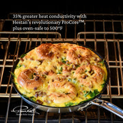 Thomas Keller Insignia by - TITUM Nonstick 8.5" Sauté Pan by Hestan – Frying Pan (8.5-inch), 8.5 cubic_inches, Stainless Steel, Silver, Model 31027