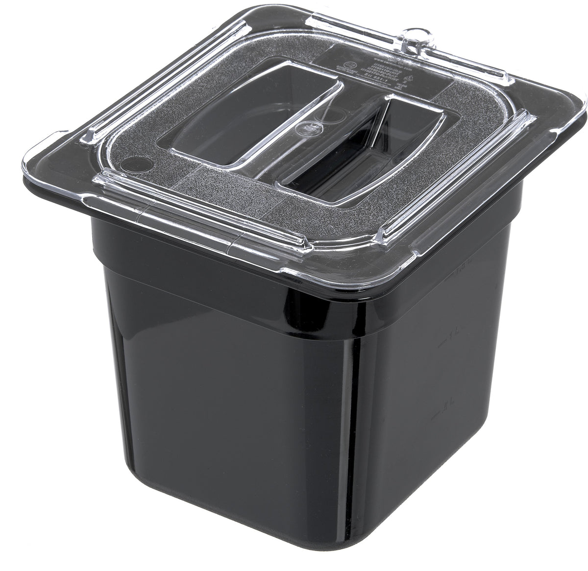 Carlisle FoodService Products Black / 6 Inches / Pack of 6 Storage & Transport