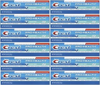 Crest Toothpaste, Pro Health Clean Mint Paste, Travel Size (0.85 oz) - Pack of 12