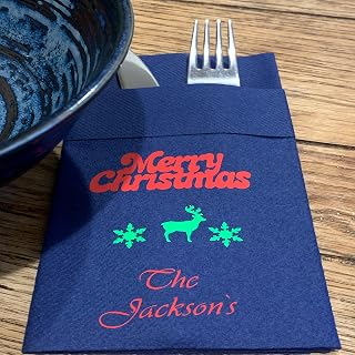 Custom printed Christmas Napkin, Linen-Like, Disposable, high absorbent, Soft & Perfect merry christmas napkins