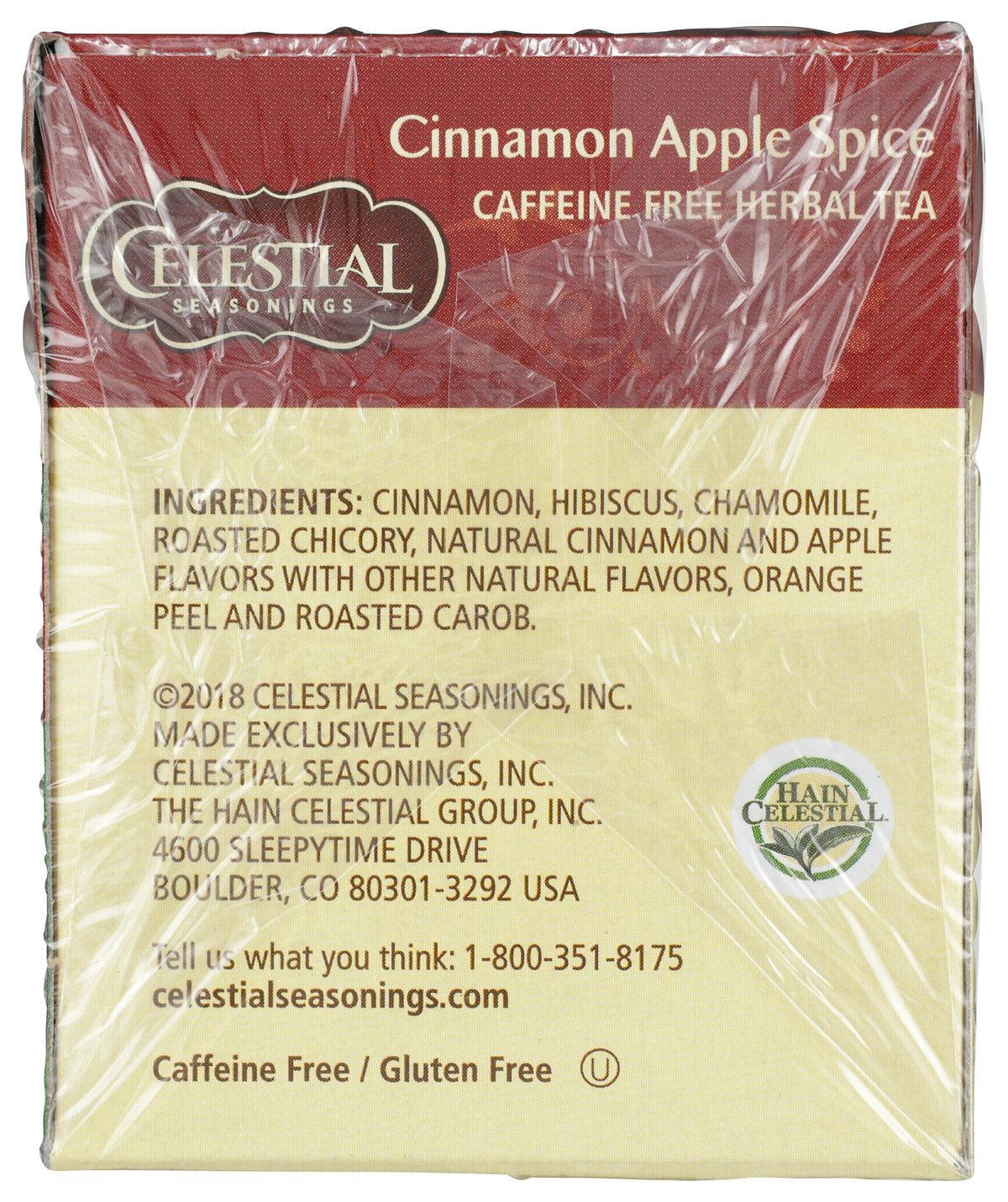 Herbal Tea by Celestial Seasonings – 20 Count (Pack of 1), Model BHC-006