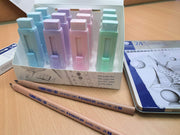 Sliding Retractable Pencil Eraser with Plastic Sleeve by STAEDTLER – 4 Count (Pack of 1), Plastic, Assorted,blue,green,pink