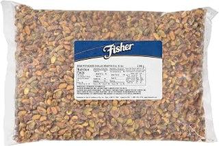 Fisher Pistachios, Shelled, Roasted, No Salt, 5-Pound Packages