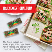 Genova Solid Light Tuna in Olive Oil / 5 Ounce (Pack of 12) / 12 Tuna