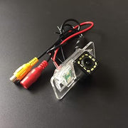 for BMW M3 E46 CSL E92 E93 Car Rear View Camera+12LED Back Up Reverse Parking Camera/Plug Directly
