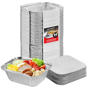 Stock Your Home 1 lb / 50 Pack / Silver Food Jars & Canisters