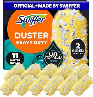Swiffer Dusters Multi-Surface Heavy Duty Duster Refills, Unstopables Fresh Scent, 11 Count