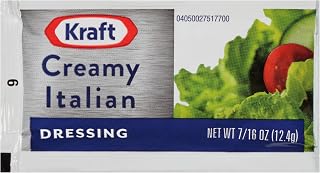 Good Seasons Kraft Creamy Italian Salad Dressing Single Serve (200 ct Casepack)