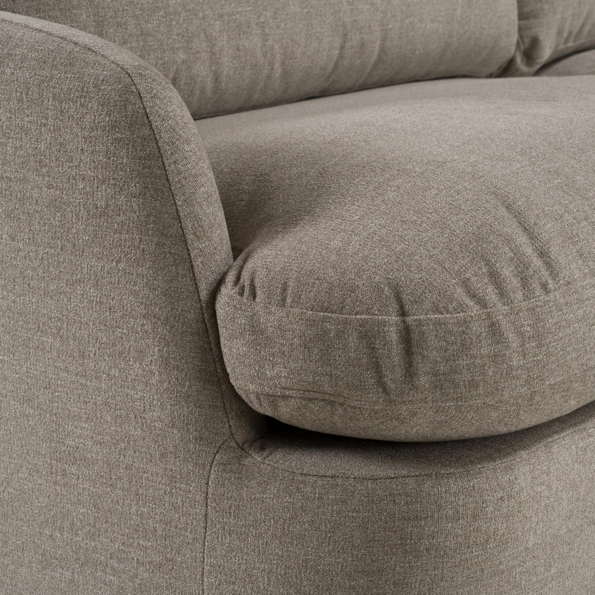 Chantry - Modern Grey Sand Fabric Sectional Sofa by Limari Home – Fabric, Grey, Model LIM-83256
