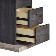D8030 Dining Table with Storage Drawers by Global Furniture USA – Engineered Wood, Grey, Model AMZ-D8030DT