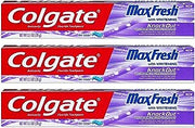Colgate Max Fresh Knockout Gel Toothpaste, 2.5 Ounce Pack Of 3