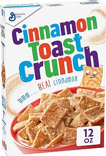 General Mills Cereal Cinnamon Toast Crunch, 12 Ounce