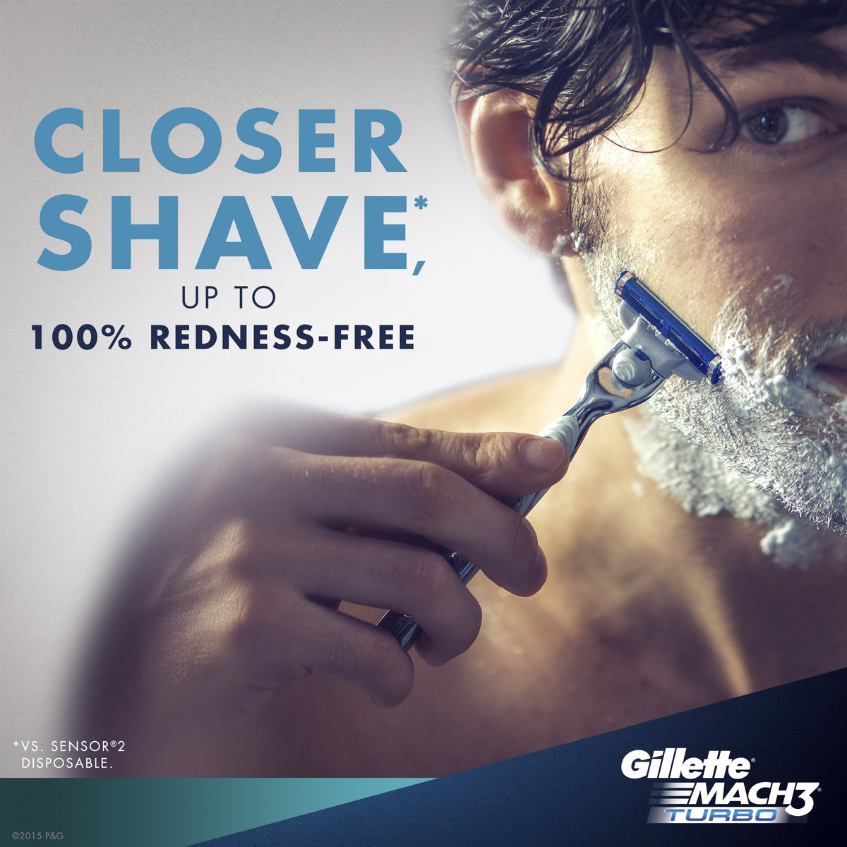 Mach3 Turbo Men's Razor Blades by Gillette – 10 Count (Pack of 1)